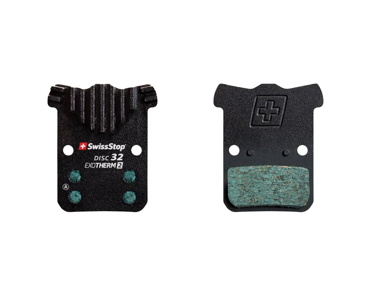 SwissStop EXOTherm 2 Disc Brake Pads (SRAM HRD/Level TLM) (Metallic) (Pair)